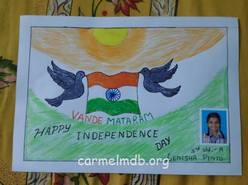 Vande Mataram | Independence day drawing, Doodle art designs, Mandala  design art